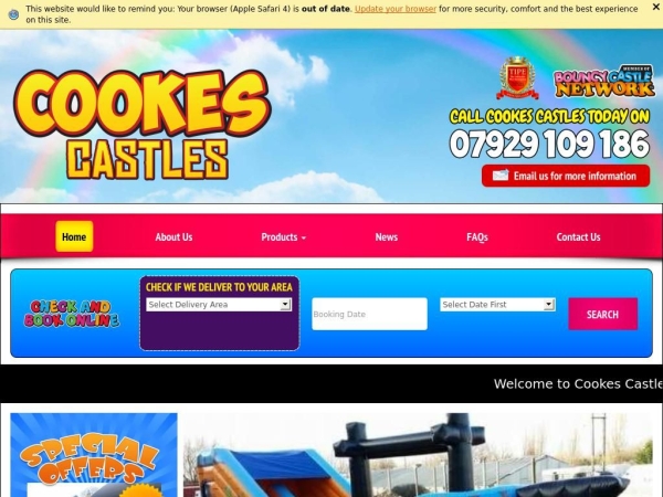 cookescastles.co.uk